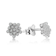 Snowflake Stud Earrings